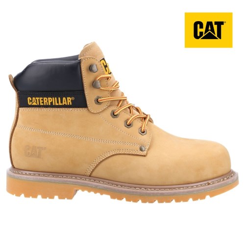 CAT Powerplant ST HRO SRA Men's Work Boots Light Brown (AU K-810) Australia